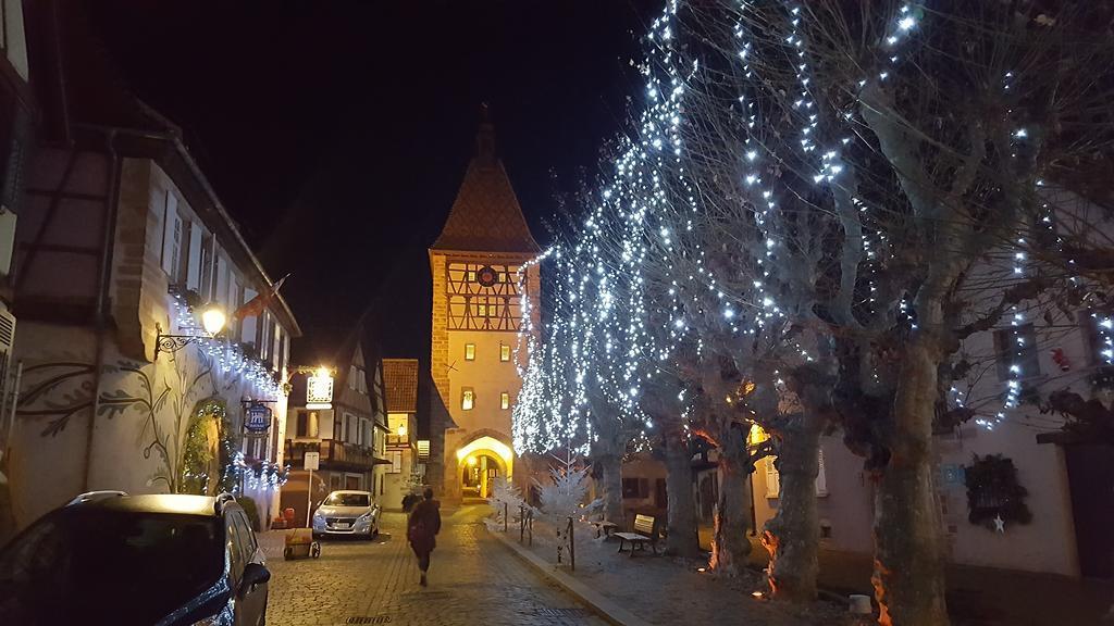 Gites & Camping On The Route Des Vins Bergheim Exterior foto